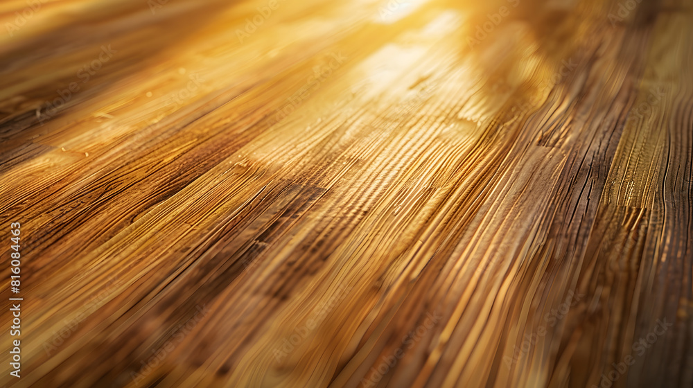 Poster wooden surface textured tabletop background : generative ai