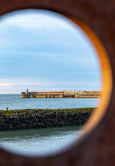 widok na latarnie w Folkestone © Mariusz