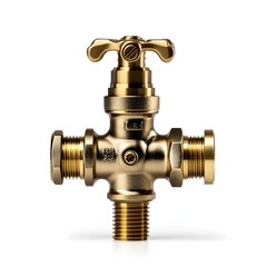 faucet isolated on white background Generative AI