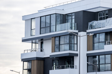 City development project: Bustling construction site driving urban expansion