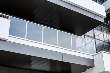 Fototapeta premium Elevating Urban Living Standards: Construction of Luxury Residences