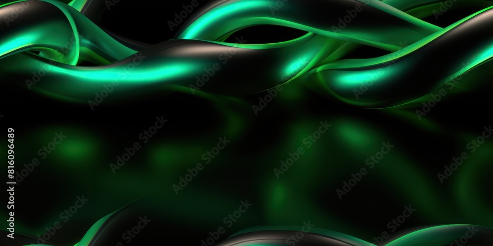 Poster iridescent abstract shape seamless pattern background