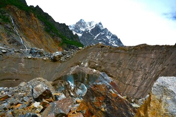 Ushba (4710 m, known as the 