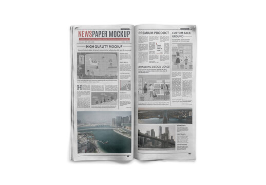Newspaper Mockup