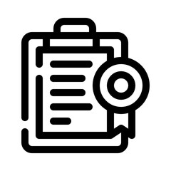 Excellence line icon