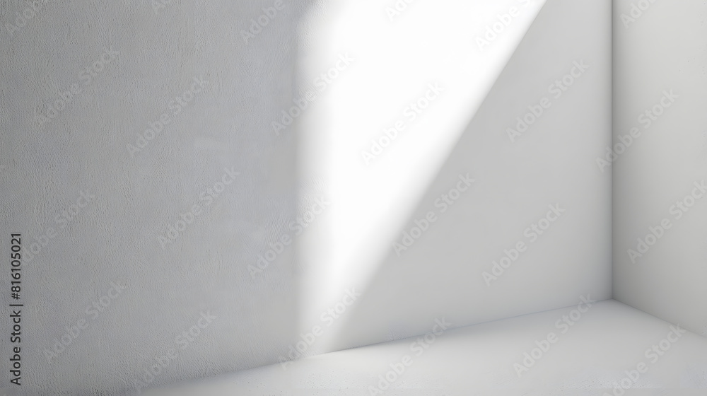 Aufkleber plain white wall texture : generative ai