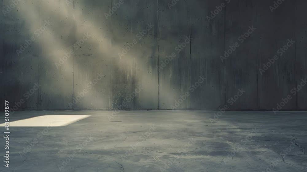 Poster empty studio background concrete texture : generative ai