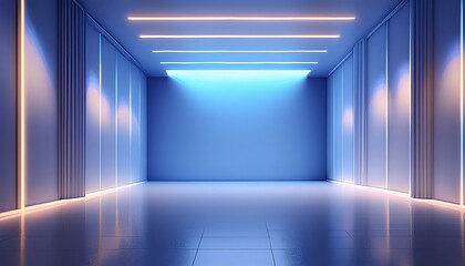 Universal minimalist blue background for presentation.