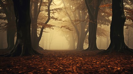 autumn in the forest