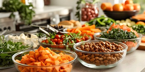 Balanced Diet and Healthy Eating Habits for All Ages: Essential Tips. Concept Nutrition Tips, Healthy Recipes, Meal Planning, Lifestyle Changes