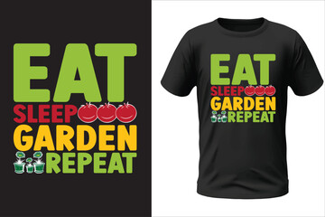 Gardening T-shirt Design