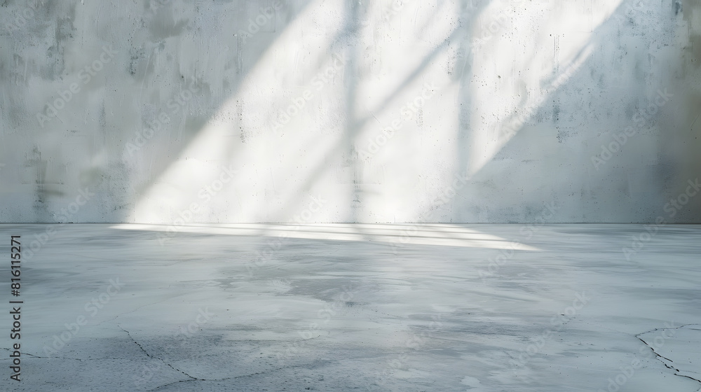 Aufkleber white cement wall background in vintage style for graphic design or wallpaper pattern of soft concre