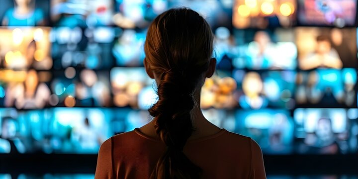 Exploring the Impact of Digital Technology on Media Consumption Habits in Media Studies. Concept Digital Technology, Media Consumption, Impact Analysis, Media Studies, Technology Influence