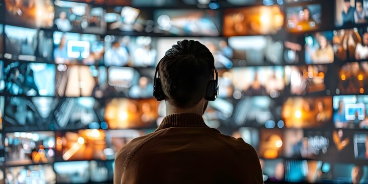 Exploring the Impact of Digital Technology on Media Consumption in Media Studies. Concept Digital Transformation, Media Consumption, Technology Influence, Media Studies, Impact Analysis