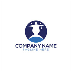 Education Icon Logo Design Element
