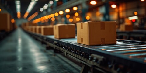 Seamless Operations: Moving Boxes in Modern Warehouse