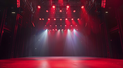 empty theater stage : Generative AI