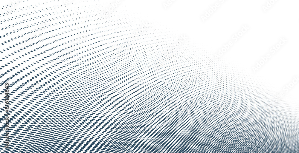 Poster moire pattern dots vector abstract background, templates for design.