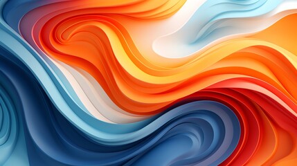 Image of an abstract painting with vibrant colors and a sense of movement