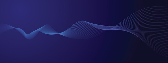 Abstract Line futuristic style background. Flowing wave pattern 3D curve halftone. Technology vector concept.
