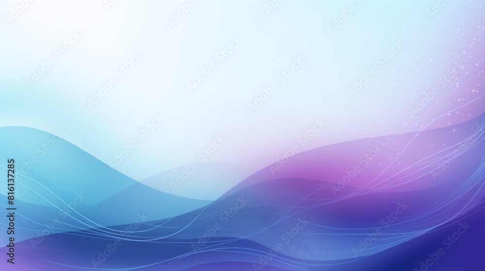 Canvas Prints abstract blue background with delicate light particles creates an atmosphere of tranquility and imag