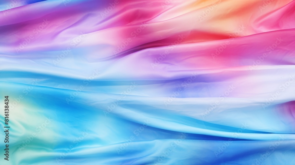 Canvas Prints an abstract image highlighting the graceful flow and vivid colors of silky fabric perfect for convey