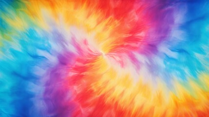 Radiant colors emanating from a central point in a tie-dye effect that suggests vitality and energy