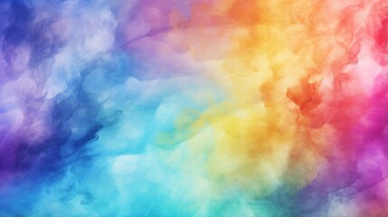 A dreamlike visualization of colorful abstract smoke swirls, suggesting mystery and enchantment, perfect for creative backgrounds or psychedelic art