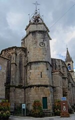 Fototapeta premium Iglesia de Santiago Apostól en Betanzos, Galicia
