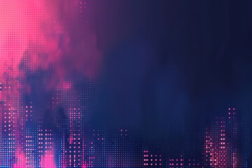 Digital background vector illustration of a gradient pixel art pattern in the style