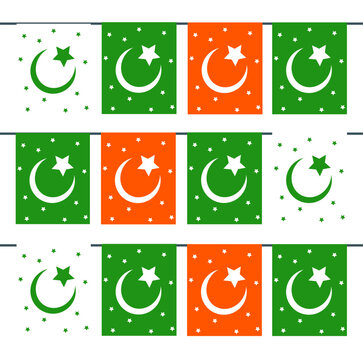 Muslims flags