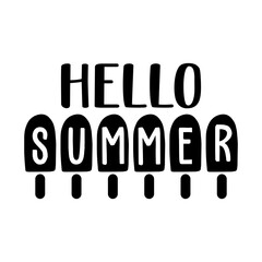 hello summer Svg