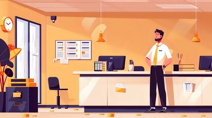 Illustrating the Banker's Commitment to Financial Stability and Client Relationships