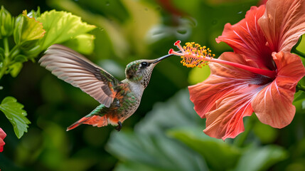 Naklejka premium nature beautiful bird