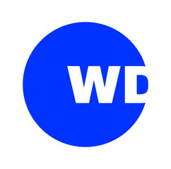 Round wd monogram