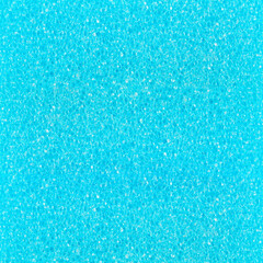 Blue porous cleaning sponge texture or background