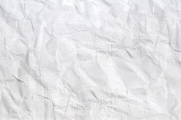 A sheet of gray wrinkled paper texture as background