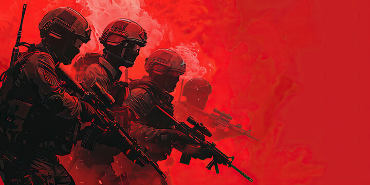 Legal Authority (Red): Signifies debates about the legal authority and constitutionality of police militarization