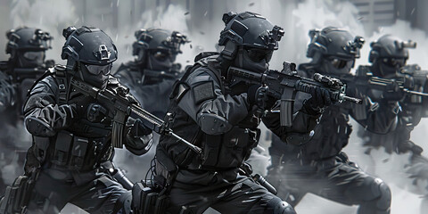 Training (Gray): Signifies the specialized training that police receive to operate in a militarized manner