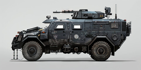 Equipment (Black): Represents the use of military-grade equipment by police forces, such as armored vehicles and weapons