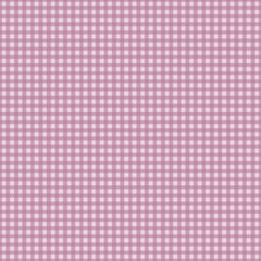 Gingham pattern seamless Plaid repeat in purple and white. Design for print, tartan, gift wrap, textiles, checkered background for tablecloth