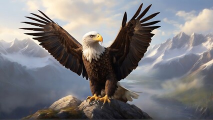 Soaring High: The Grace of the Eagle