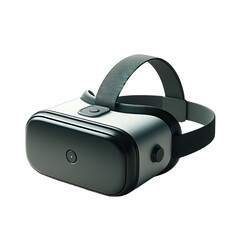 Isolated Virtual reality VR Glasses in futuristic style