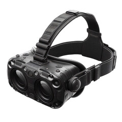 Isolated Virtual reality VR Glasses in futuristic style