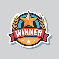 Gold cups for winners and other sports trophies. First place competition winner. Win award.