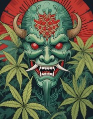 tatuaje japonés tradicional (demonio) 16