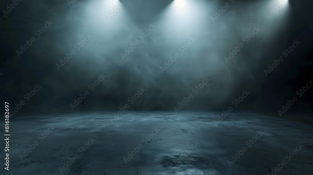 Poster dark street asphalt abstract dark background empty dark scene neon light spotlights the concrete flo