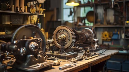 Industrial Wonder: Steampunk Rotor Showcase