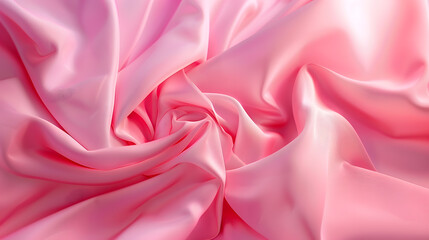 Obraz premium abstract pink cloth background for desktop : Generative AI