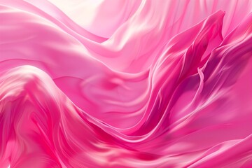 Fototapeta premium Liquid pink color background design. Fluid gradient composition